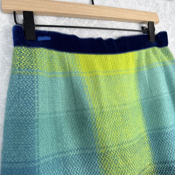 Vtg 60s Countess Ebba Von Eckermann Skirt Womens EU10 Hand Woven Wool Rare Retro - Picture 2 of 12